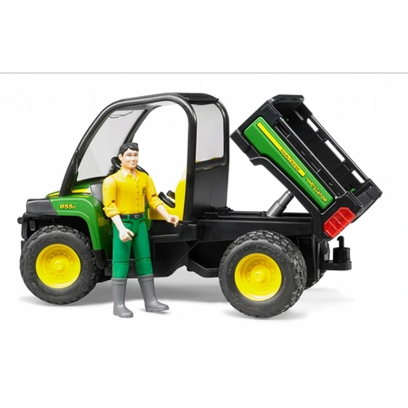 BRUDER Wywrotka John Deere Gator 855D z kierowcą 02490