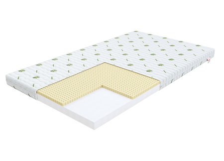 FDM Materac piankowy BABY CLASSIC 80x160 cm dziecięcy z pokrowcem ALOE VERA