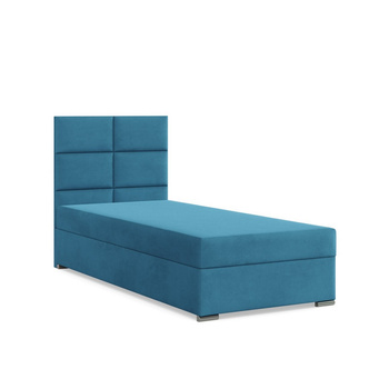 ADAMS Łóżko kontynentalne CALVI 90x200 cm Trinity Azur