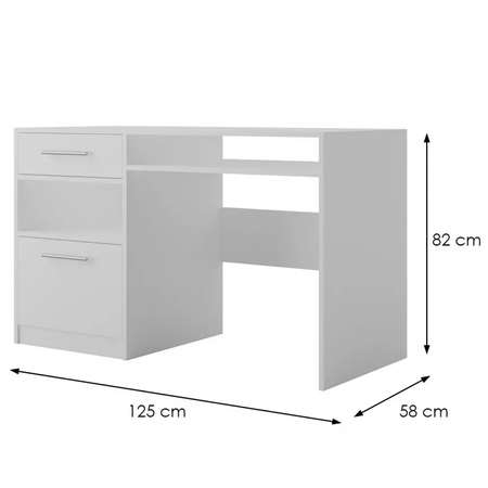 Biurko BALI II biały