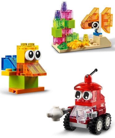 LEGO Classic - Kreatywne przezroczyste klocki 11013