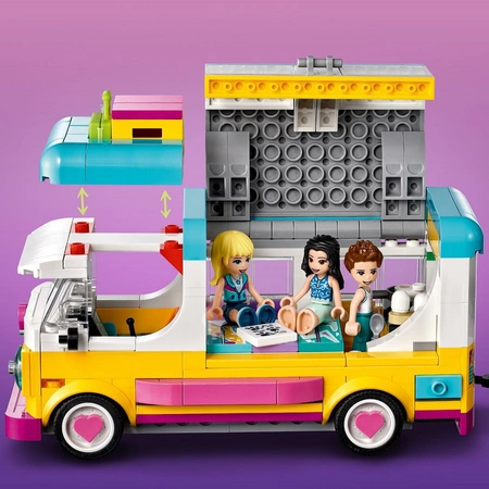 LEGO Friends Leśny Mikrobus kempingowy i żaglówka - 41681