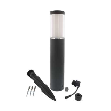 IN-LITE Słupek oświetleniowy LIV LOW DARK 37,2 cm