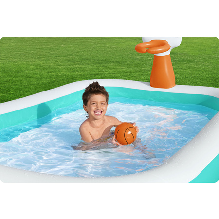 BESTWAY Basen dmuchany Dunk'N Splash 251 x 168 x 102 cm