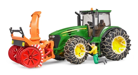 BRUDER 02349 Pług śnieżny z dmuchawą