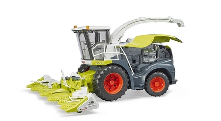 BRUDER 02134 Claas Jaguar 980 Sieczkarnia samojezdna z przyrządem Orbis do zbioru kukurydzy