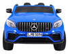 Pojazd na akumulator Mercedes GLC 63S niebieski napęd 4x4 + MP4, LED