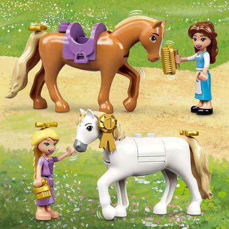 LEGO Disney Princess Królewskie stajnie Belli i Roszpunki - 43195