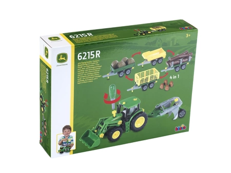 Klein Traktor John Deere do skręcania + mega zestaw
