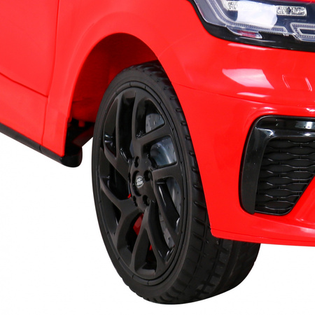 Range Rover Velar na akumulator czerwony + Pilot + EVA + Wolny Start + MP3 LED