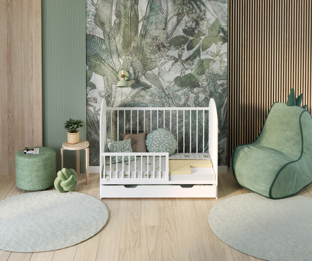 FDM Materac piankowy BABY CLASSIC 70x120 cm dziecięcy z pokrowcem ALOE VERA