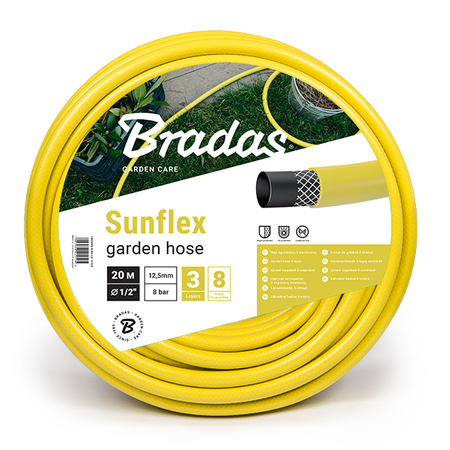 BRADAS Wąż ogrodowy SUNFLEX 1/2" - 20m