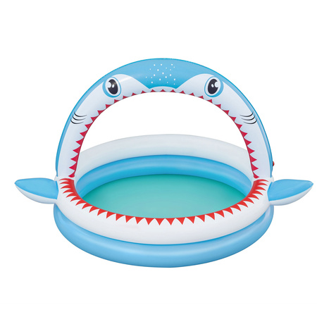 BESTWAY Basen dmuchany ze zraszaczem 163 x 127 x 92 cm rekin