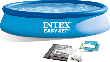 INTEX  Basen ogrodowy rozporowy 396 x 84 cm