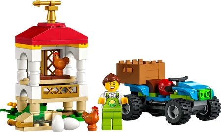 LEGO City Farm - Kurnik z kurczakami 60344