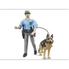 BRUDER Figurka policjanta z psem 6215