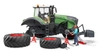BRUDER 04041 Traktor Fendt 1050 Vario z figurką mechanika i narzędziami warsztatowymi