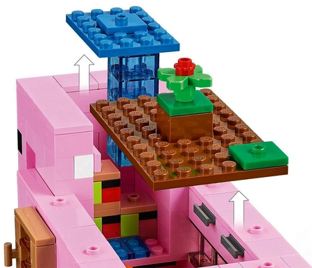 LEGO Minecraft - Dom w kształcie świni 2021 - 21170