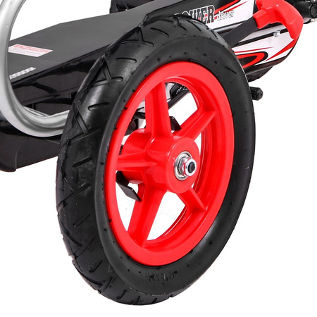 Gokart Na Pedały Full Ahead AIR czerwony - F8-1.CR