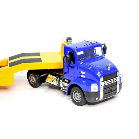 DOUBLE EAGLE Mack 1145SD z naczepą i koparką RC DO-E665