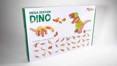 MALBLO Eco Mega zestaw DINO 7740