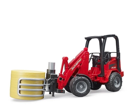 BRUDER 02192 Bruder 02192 Ładowarka kołowa Schaffer Hoflander2034 z akcesoriami