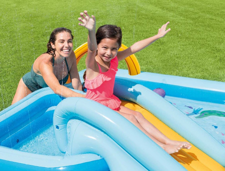 INTEX Plac zabaw dmuchany Dżungla 244x198x71 cm