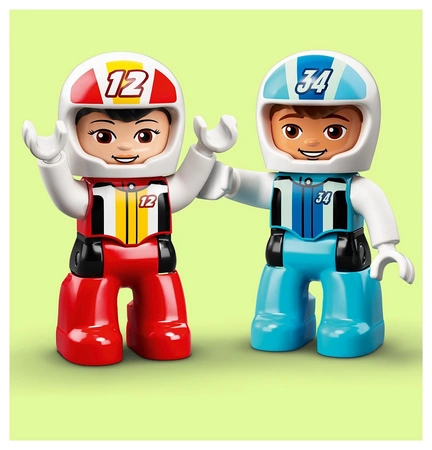 LEGO Duplo Town Samochody wyścigowe - 10947