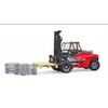 BRUDER Wózek widłowy Linde HT160 z paletą i z koszem 02513