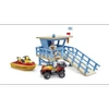 BRUDER Stanowisko plażowe ratownika wodnego plus quad i skuter wodny 62780