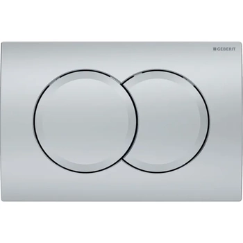 GEBERIT Przycisk uruchamiający Delta01, przedni, chrom-mat 115.107.46.1