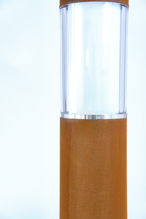 IN-LITE Słupek oświetleniowy LIV LOW CORTEN 37,2 cm