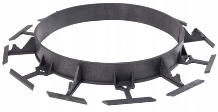 WDB Obrzeże trawnikowe Pro Border 45 mm x 1 m RAL9005