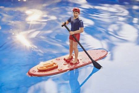 BRUDER 02506 Auto Dodge RAM 2500 Power Wagon ratownictwa wodnego z akcesoriami