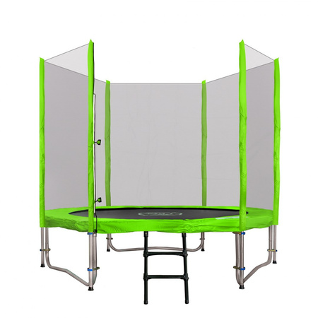 SkyRamiz Trampolina ogrodowa 8FT 244cm zielona