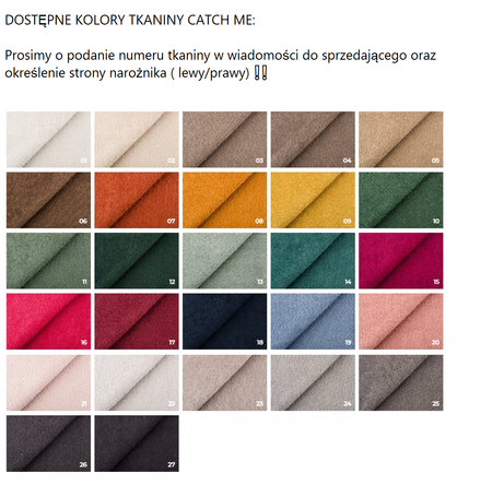 Narożnik ALIA 3-osobowy z szezlongiem