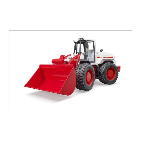 BRUDER Ładowarka czołowa kołowa biało czerwona 03410