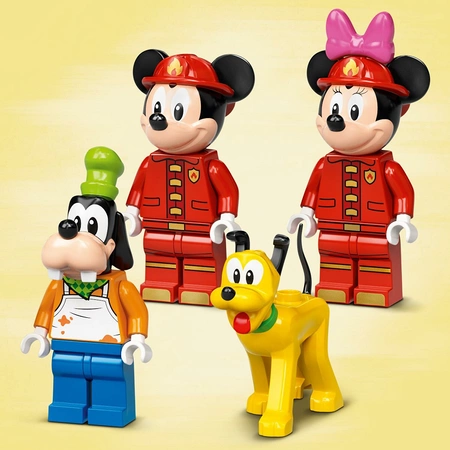 LEGO Disney - Remiza i wóz strażacki Myszki Miki i przyjaciół 10776