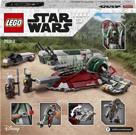 LEGO Star Wars - Statek kosmiczny Boby Fetta 75312