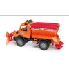 BRUDER MB Unimog odśnieżarko piaskarka 02572