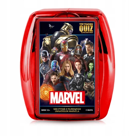 WINNING MOVES Marvel Strażnicy Galaktyki Quiz Top Trumps