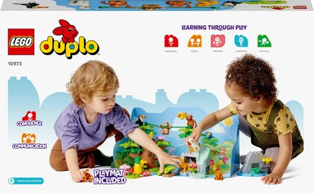 LEGO DUPLO Town - Dzikie zwierzęta Ameryki Południowej 10973