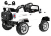 Autko terenowe JJ na akumulator dla dzieci biały + Pilot + Schowek + Światła + Audio