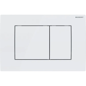 GEBERIT Przycisk uruchamiający Delta30, przedni, biały-alpin