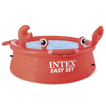 INTEX Basen ogrodowy rozporowy 183 x 51 cm czerwony krab