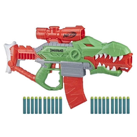 HASBRO Pistolet Nerf Rex Rampage + 20 strzałek