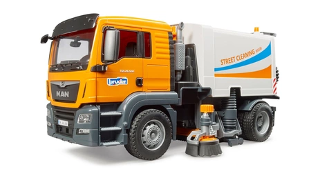 BRUDER 03780 MAN TGS LKW Zamiatarka ulic