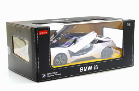 RASTAR Zdalnie sterowane BMW i8 drzwi otwierane manualnie