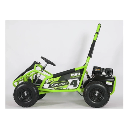 RAMIZ Gokart spalinowy MUD MONSTER zielony - 30 km/h