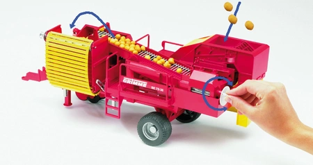 BRUDER 02130 Kombajn ziemniaczany Grimme
